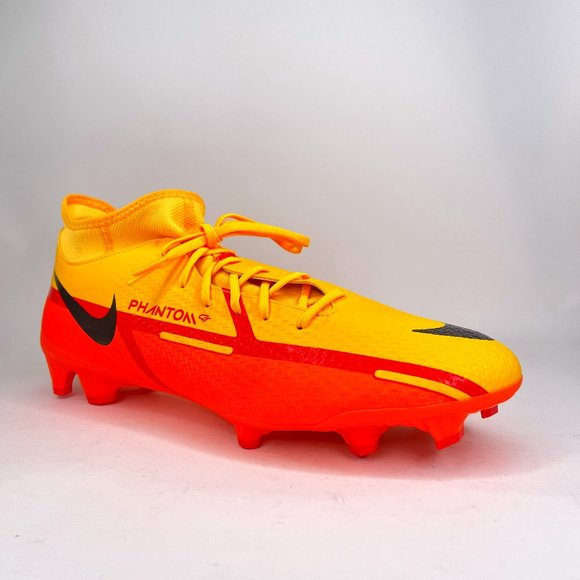 Nike Phantom GT2 Academy DF FG/MG Orange Soccer Cleats DC0797-808